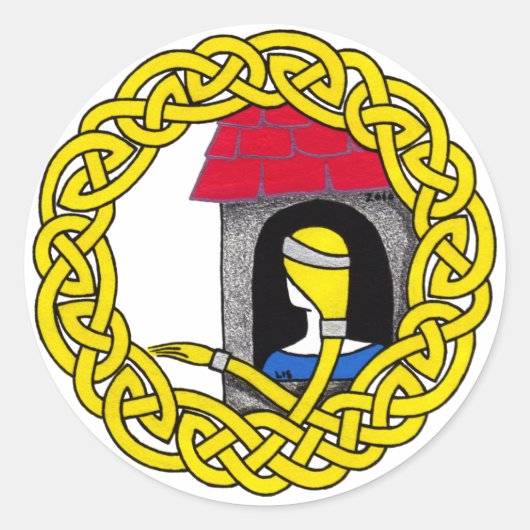 Rapunzel Aufkleber (Vorderseite)