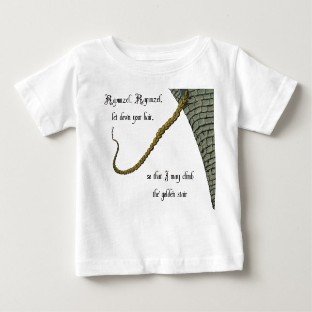 Rapunzel Baby T-shirt (Vorderseite)