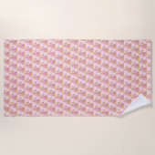 Rapunzel Beach Handtuch (Vorderseite)