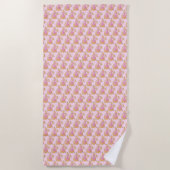 Rapunzel Beach Handtuch (Vorderseite)