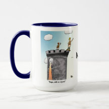Rapunzel Blue 15 oz Combo Tasse