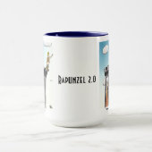 Rapunzel Blue 15 oz Combo Tasse (Zentrum)