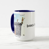Rapunzel Blue 15 oz Combo Tasse (Vorderseite Links)