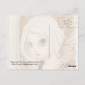 Rapunzel - Dampfpunk - Märchenkarte Postkarte (Rückseite)