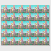 Rapunzel Einzelteile Geschenkpapier (Flach)