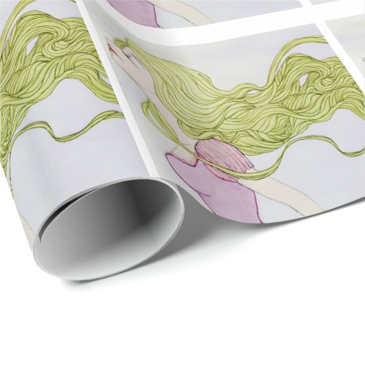 Rapunzel Geschenkpapier (Rolleneckpunkt)