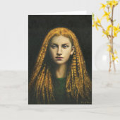 Rapunzel Greetings Card Karte (Gelbe Blume)