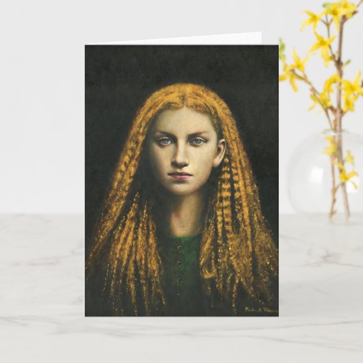 Rapunzel Greetings Card Karte (Gelbe Blume)