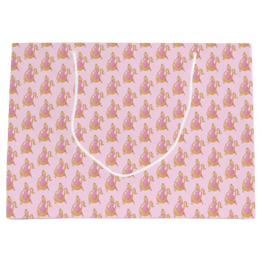 Rapunzel große Geschenktasche Geschenktüte (Vorderseite)