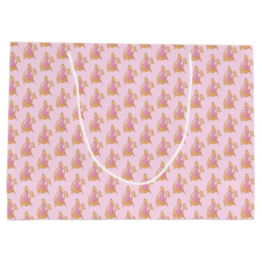 Rapunzel große Geschenktasche Geschenktüte (Rückseite)