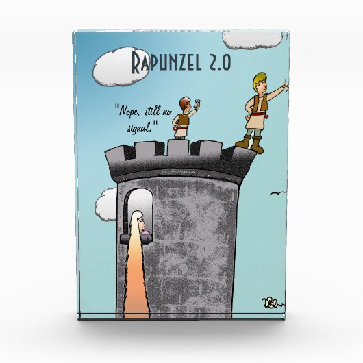 Rapunzel Jigsaw Puzzle Fotoblock (Vorderseite)