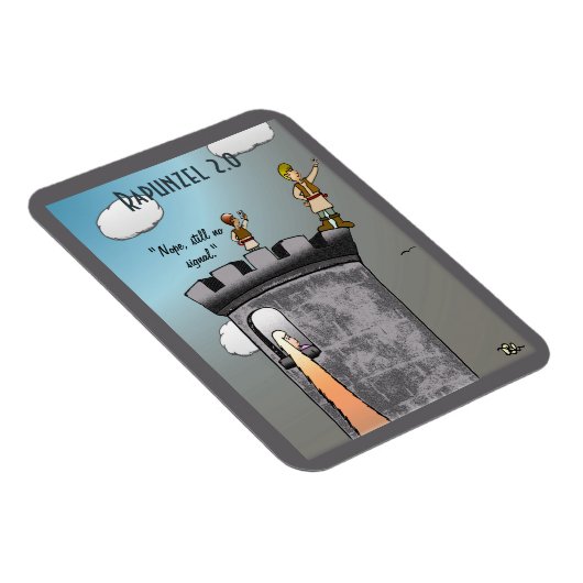 Rapunzel Jigsaw Puzzle Magnet (Rechte Seite)