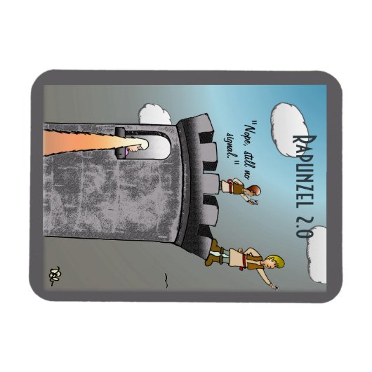 Rapunzel Jigsaw Puzzle Magnet (Horizontal)