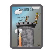 Rapunzel Jigsaw Puzzle Magnet (Vertikal)