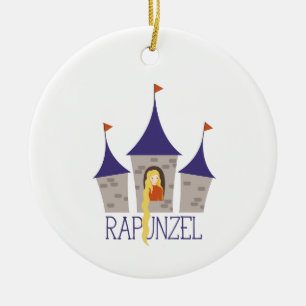 Rapunzel Keramik Ornament