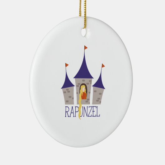 Rapunzel Keramik Ornament (Rechts)