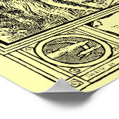 Rapunzel-Märchen-Victorian-Ära-Druck von Crane Poster (Ecke)