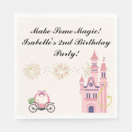 Rapunzel Party Personalisiert Napkins Serviette