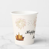 Rapunzel Party Personalisiert Pappbecher (Vorderseite)