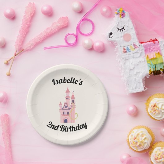 Rapunzel Party Personalisierte Teller (Party)