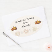 Rapunzel Party Vielen Dank, Sticker (Umschlag)