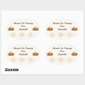 Rapunzel Party Vielen Dank, Sticker (Blatt)