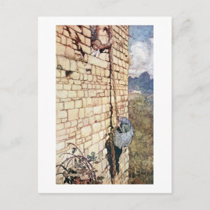Rapunzel Postkarte