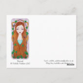 Rapunzel Postkarte (Rückseite)