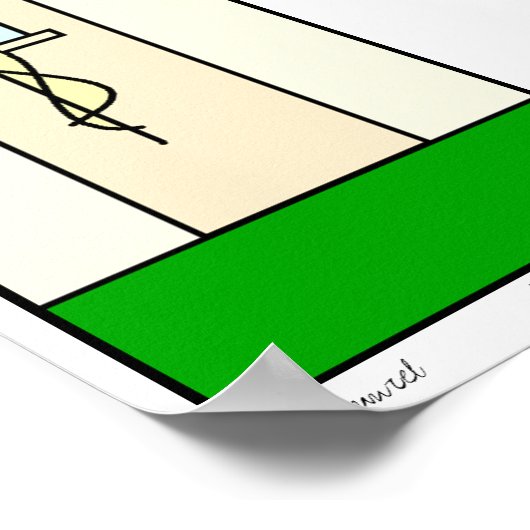 Rapunzel Print Poster (Ecke)