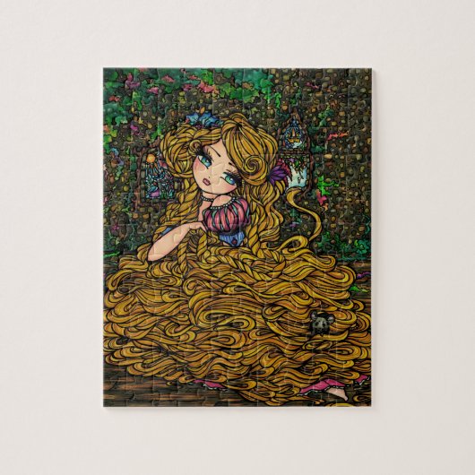 "Rapunzel" Puzzlespiel-Prinzessin Hannah Lynn Puzzle (Vertikal)