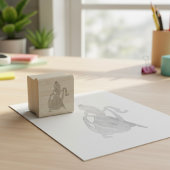 Rapunzel Rubber Briefmarke Gummistempel