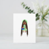 Rapunzel und die magische Tomatensauße Postkarte (Stehend Vorderseite)