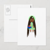 Rapunzel und die magische Tomatensauße Postkarte (Vorne/Hinten)