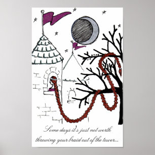 Rapunzels sehr Tagplakat Poster