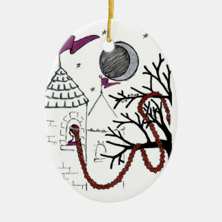 Rapunzels sehr Tagverzierung Keramikornament