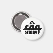 Raq Steady Magnete Magnet (Vorderseite/Rückseite)