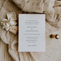 Raquel Classic Elegant Wedding
