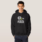 Raquet Ball Lover Player Prepárate Fan Racket Game Hoodie (Vorne ganz)