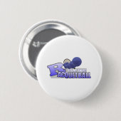 Raquetball mein Sport! Button (Vorne & Hinten)