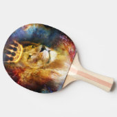 Raquete de Ping-Pong Leão de Judá Cósmico Tischtennis Schläger (Seitenansicht)