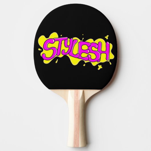 Raquete Ping Pong "Stylish" Tischtennis Schläger (Vorderseite)