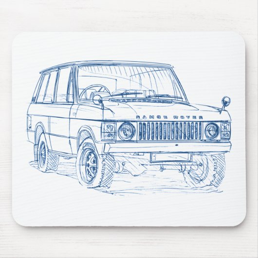 RaR gen1 1970+ Mousepad (Vorne)