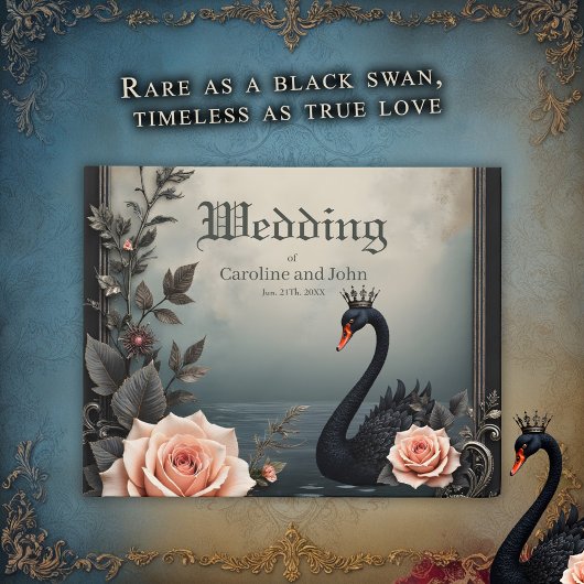 Rare as a black swan, timeless as true love.  gästebuch