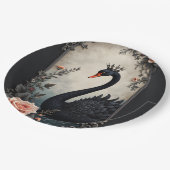 Rare as a black swan, timeless as true love. pappteller (Schrägansicht)