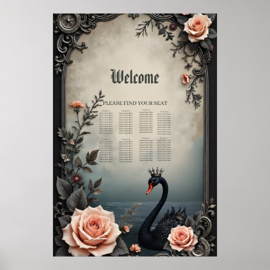 Rare as a black swan, timeless as true love. poster (Vorne)