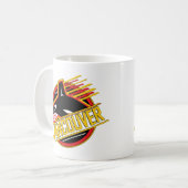 RARE Vancouver Hockey - Retro Canucks Kaffeetasse (Vorderseite Links)