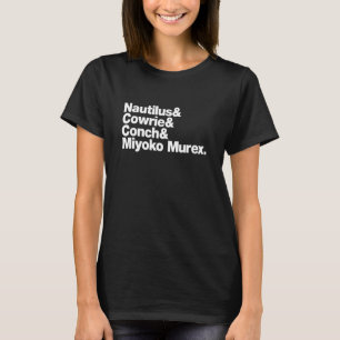 Rarest Sheashells Seashell Collector Shelling T-Shirt