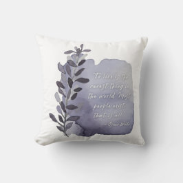 Rarest Thing Boho Motivation Throw Kissen