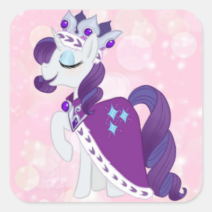 Raritäten Princess Platinum Square Sticker