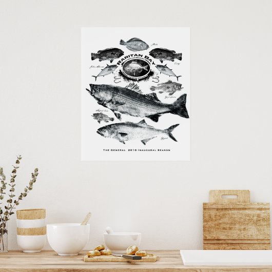 Raritenbucht Poster (Küche)